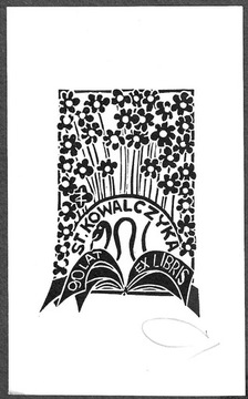 Ex libris St. Kowalczyka, 90 lat.