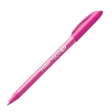Długopis Luxor Focus różowy 1.0 mm