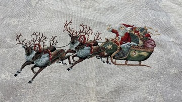 dekoracyjny gobelin obrus świąteczny MARIUS&LOUIS 