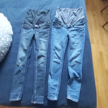 Spodnie jeans ciążowe rozm. S i 34