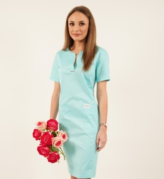 Sukienka medyczna damska