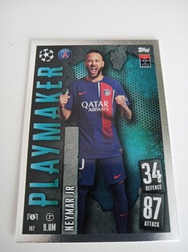 Topps Match Attax 2023/2024 Playmaker Neymar Jr.