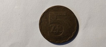 Polska 5 złotych, 1982 r. (L147)