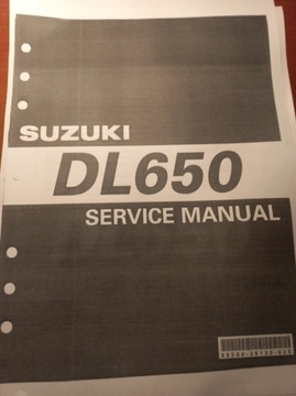 Suzuki DL650 V-Strom - serwisówka service manual