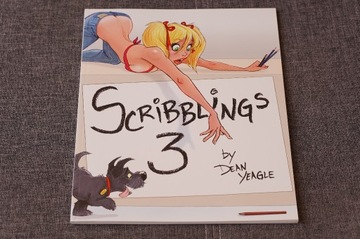 SCRIBBLINGS 3 Dean Yeagle Sketchbook ARTBOOK