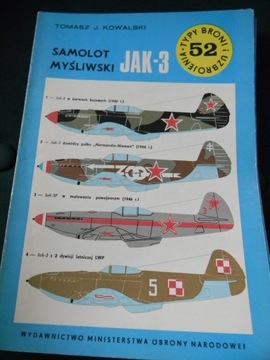 TBiU nr 52 Samolot mysliwski Jak 3