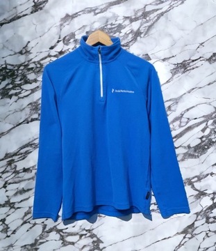 bluza polarowa Peak Performance S M błękitna