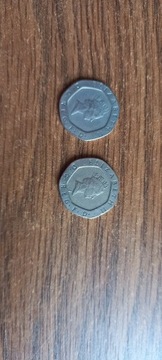 20 pence 1987 UK