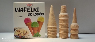 Wafelki do lodów 55g.