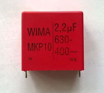 Kondensator foliowy MKP 10 - 2,2uF 630V