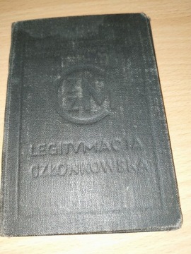 Legitymacja Związek Metalowców 1947 Sosnowiec