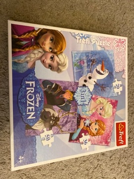 Puzzle,Frozen,3 in 1