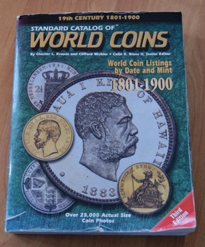World Coins 1801 - 1900 Krause 19 edycja  