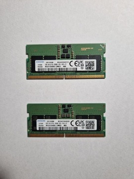 Pamięć RAM Samsung 2x8GB DDR5 Laptop