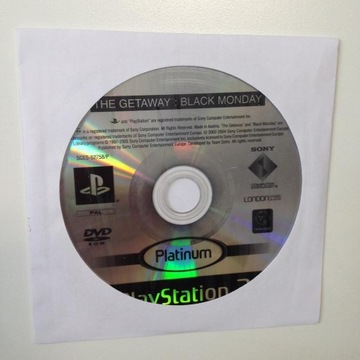 Getaway Black Monday PS2 Platinum używana