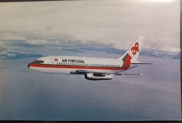Pocztówka TAP Air Portugal Boeing 737