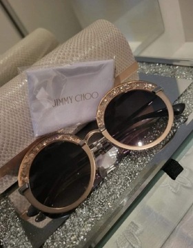 Okulary przeciwsłoneczne Jimmy Choo oryginał !!