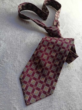 Krawat jedwab Burberry 