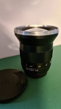 NOWY Canon EF Zeiss ZE 2.8 21mm + osłona OKAZJA 21