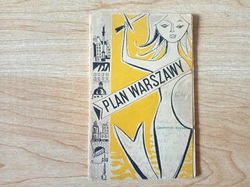 Plan Warszawy - wydanie II marzec 1964