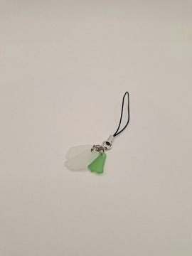 Zawieszka sea glass morskie szkło breloczek 