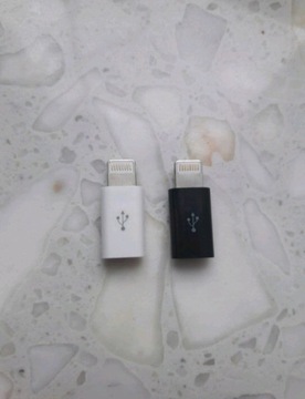 Mini adapter Smartfon męski micro USB 