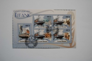 Gwinea Bissau Sw 5377-81 RMS Titanic /ms/