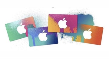 Karta podarunkowa iTunes 5,10,15,25,50 do 100 USD
