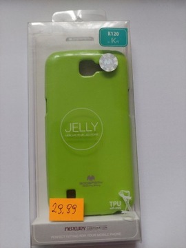 Etui LG K120/ K4 limonka