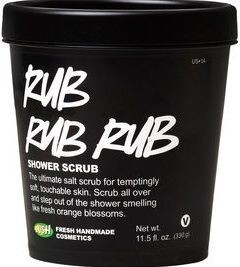 LUSH Rub Rub Rub 330 g piling do ciała 