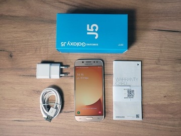 Smartfon Samsung Galaxy J5 2017 Dual SIM Złoty