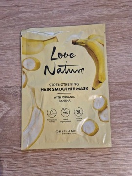 Oriflame, wzmacniająca maska do włosów z organicznym bananem