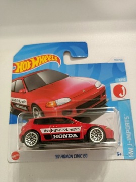 Hot Wheels 92 Honda Civic EG