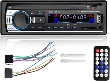 Radio samochodowe JSD-520 Bluetooth AUX Karta