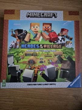 Gra planszowa Ravensburger Minecraft Uratuj wioskę