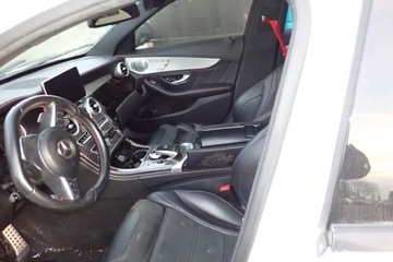 Konsola, kokpit, deska rozdzielcza airbag pasy C43 AMG 2017r. 