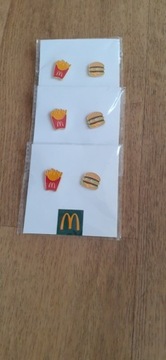 2 komplety Przypinek Mc Donalds 