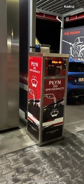 Płyn do spryskiwaczy dystrybutor automat myjnia 