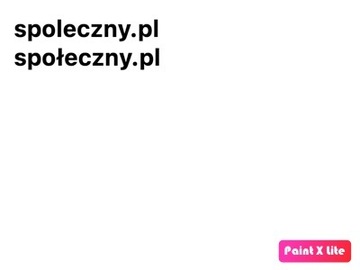 sprzedam domenę: spoleczny.pl/społeczny.pl