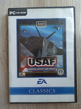 Gra retro USAF Electronics Arts stara gra komputerowa