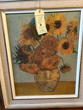 Obraz Słoneczniki van Gogh Dom książki 1969r