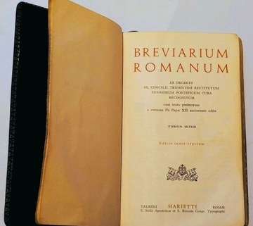 Breviarium romanum tomus Alter 2 1961
