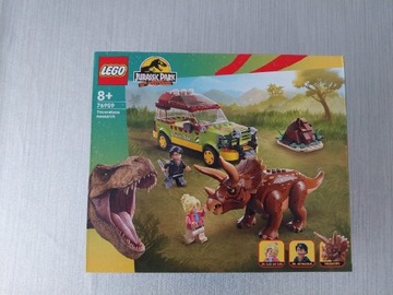 LEGO Jurassic World. Badanie triceratopsa. 76959