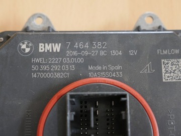 Moduł sterownik BMW 7464382 BMW G30, G31