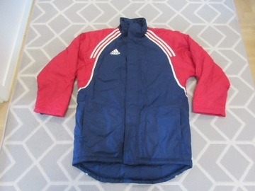 Adidas kurtka zimowa vintage M czerwona