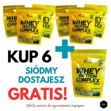 Whey Protein Complex 100% 700 g x 7 (1 GRATIS)