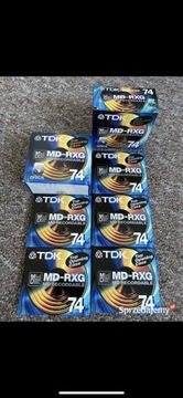 MiniDisc TDK RXG 74 min. Nowe MD