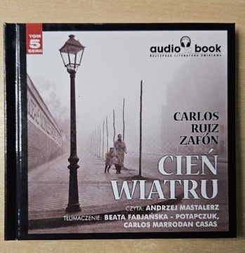 Audiobook CIEŃ WIATRU