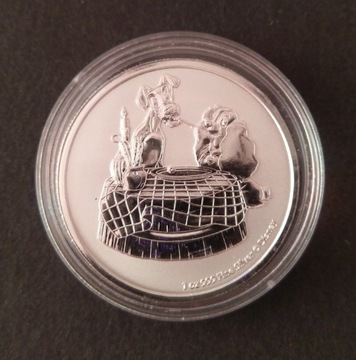 Lady and the Trump 1oz silver 2022
