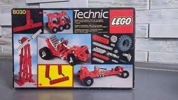 Klocki LEGO technic 8030 zestaw czerwony 